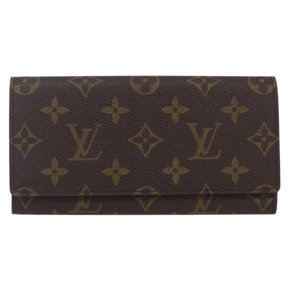 AUTHENTIC LOUIS VUITTON Monogram Porte Yen 3 Credit Long Wallet bst288-120625 - Picture 2 of 15